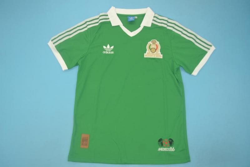 AAA Quality Mexico 1986 Home Retro Soccer Jersey