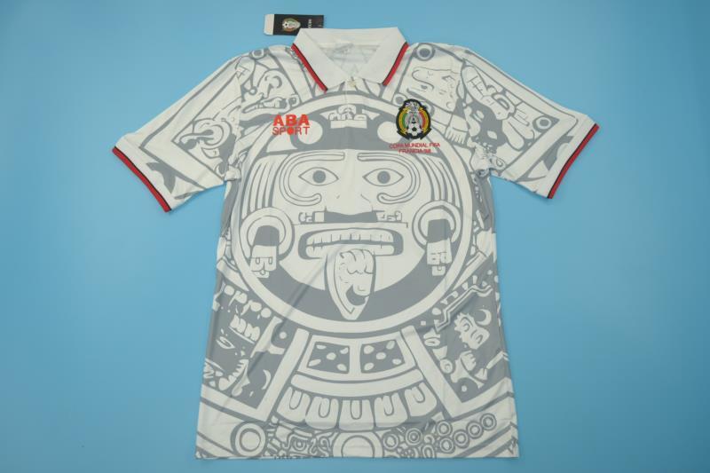 AAA Quality Mexico 1998 Away Retro Soccer Jersey