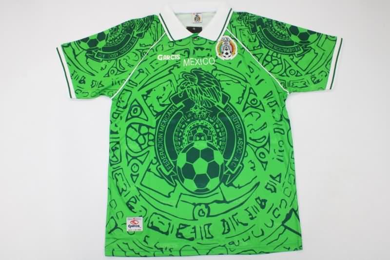 AAA Quality Mexico 1999 Home Retro Soccer Jersey