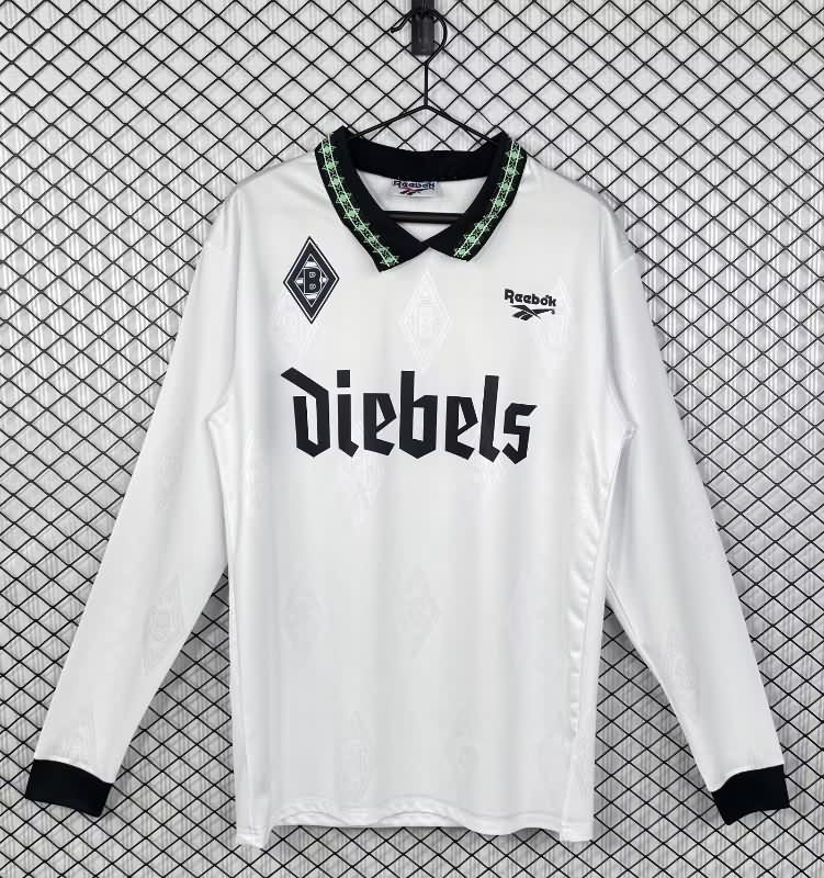 AAA Quality Monchengladbach 1995/96 Home Long Sleeve Retro Soccer Jersey