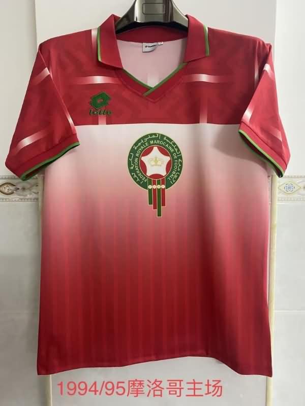 AAA Quality Morocco 1994/95 Home Retro Soccer Jersey