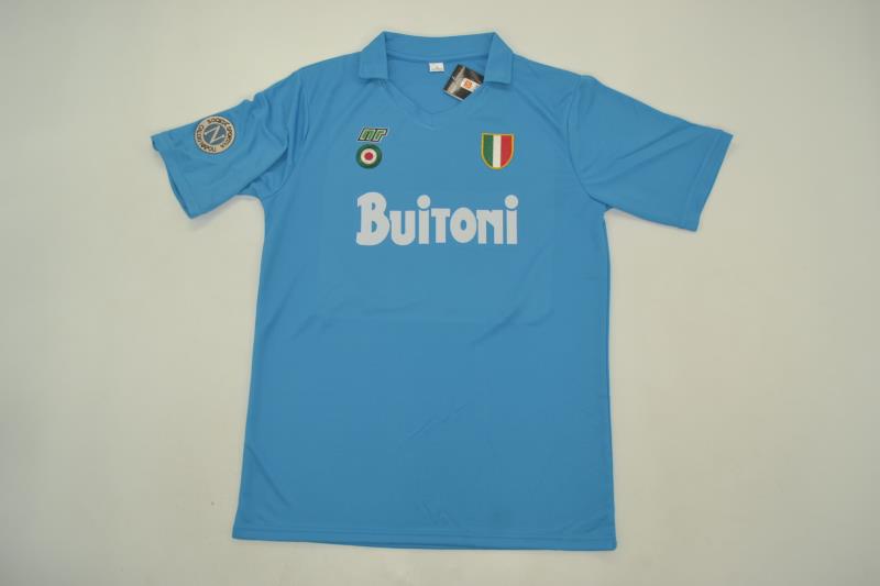 AAA Quality Napoli 1987/88 Home Retro Soccer Jersey