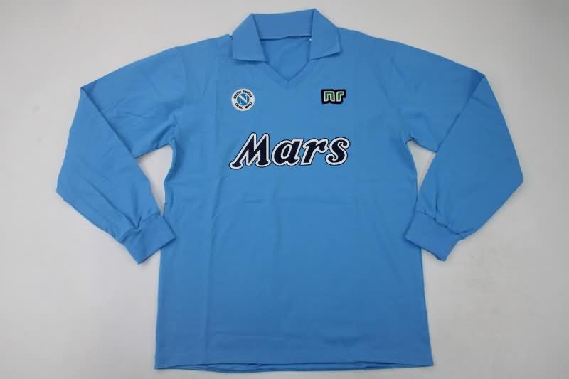 AAA Quality Napoli 1988/89 Home Long Sleeve Retro Soccer Jersey