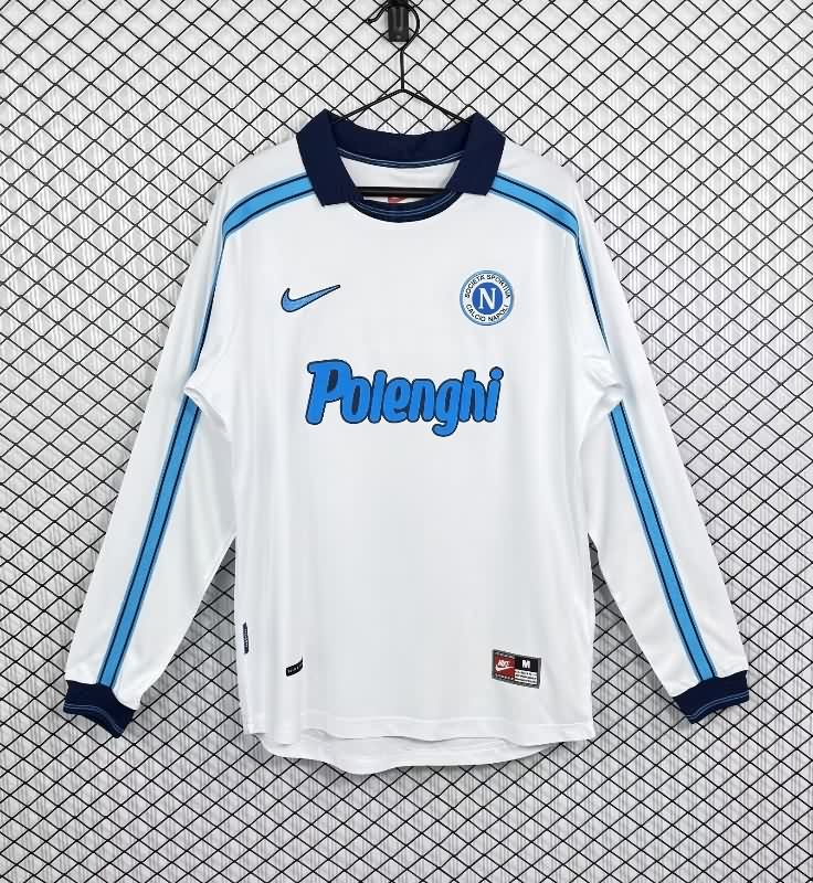 AAA Quality Napoli 1998/99 Away Retro Long Sleeve Soccer Jersey