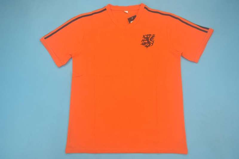 AAA Quality Netherlands 1974 Home Retro Soccer Jersey