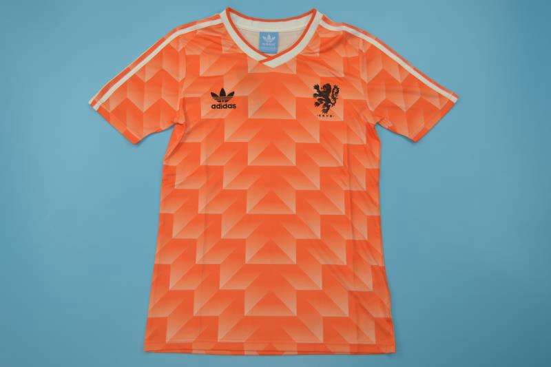 AAA Quality Netherlands 1988 Home Retro Soccer Jersey