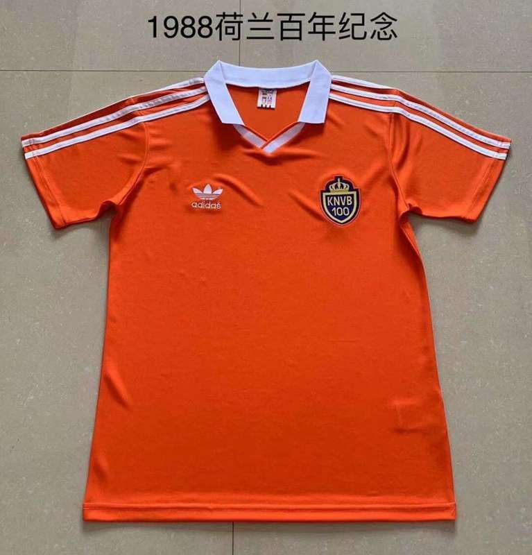 AAA Quality Netherlands 1989 Home Retro Soccer Jersey
