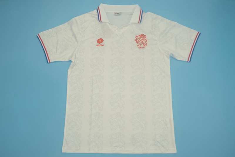 AAA Quality Netherlands 1995 Away Retro Soccer Jersey