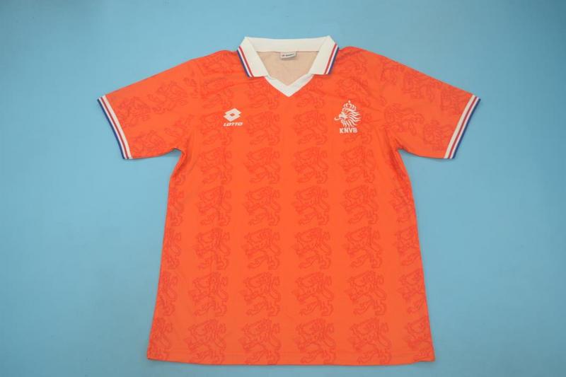 AAA Quality Netherlands 1995 Home Retro Soccer Jersey