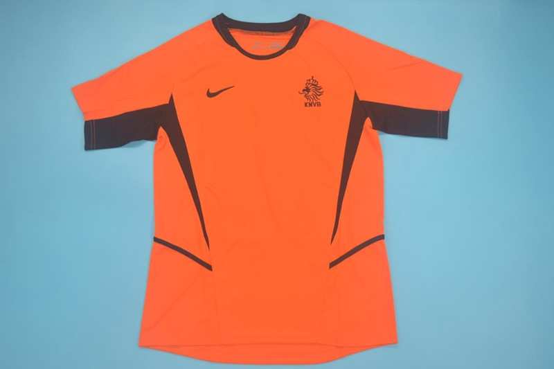 AAA Quality Netherlands 2002 Home Retro Soccer Jersey