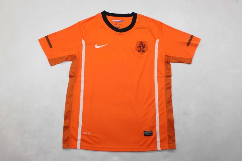 AAA Quality Netherlands 2010 Home Retro Soccer Jersey