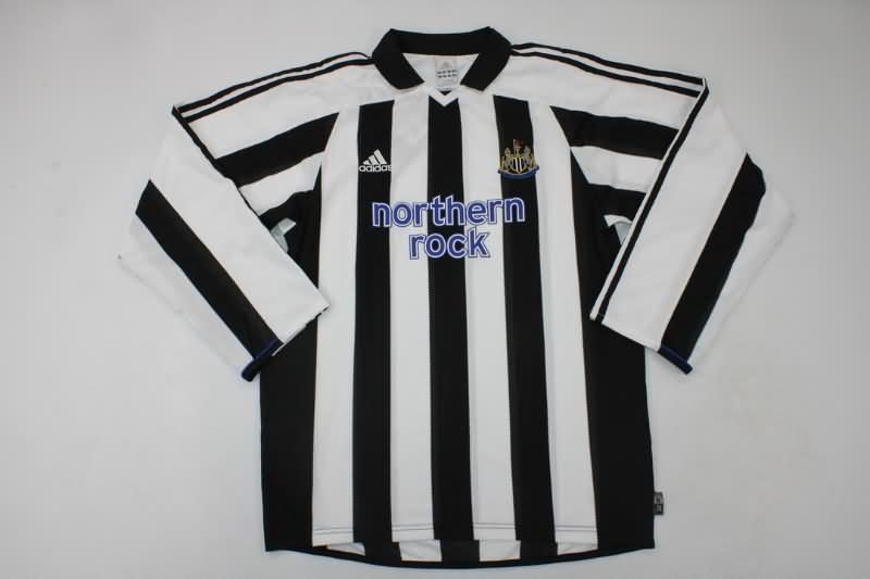 AAA Quality Newcastle United 2003/05 Home Long Retro Soccer Jersey