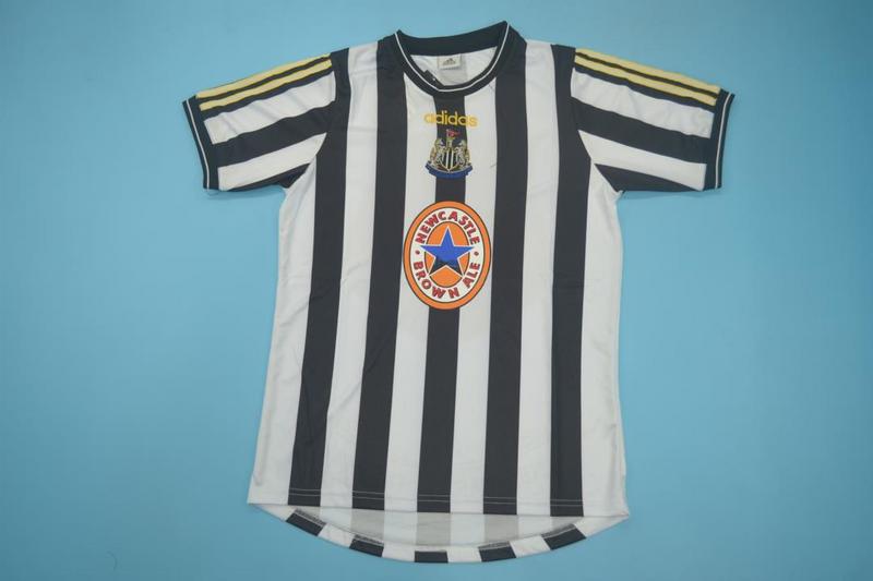 AAA Quality Newcastle United 1997/99 Home Retro Soccer Jersey