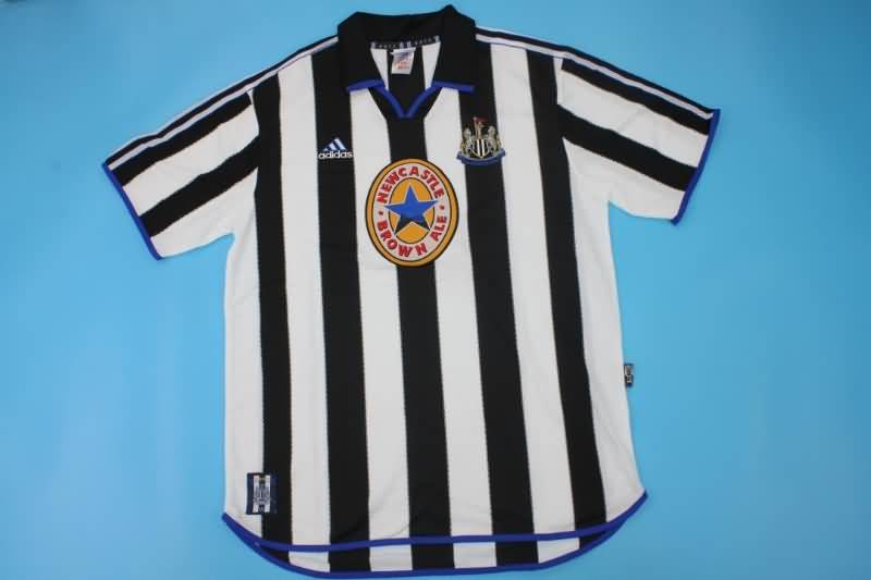 AAA Quality Newcastle United 1999/00 Home Retro Soccer Jersey