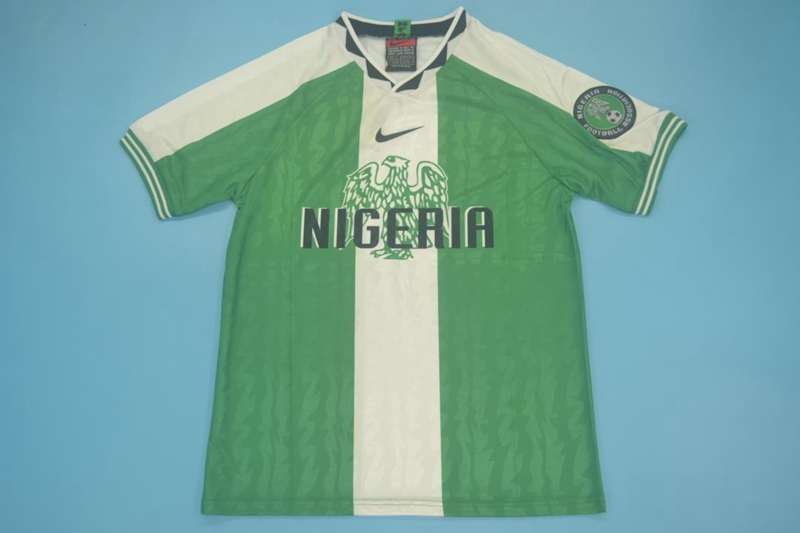 AAA Quality Nigeria 1996 Home Retro Soccer Jersey