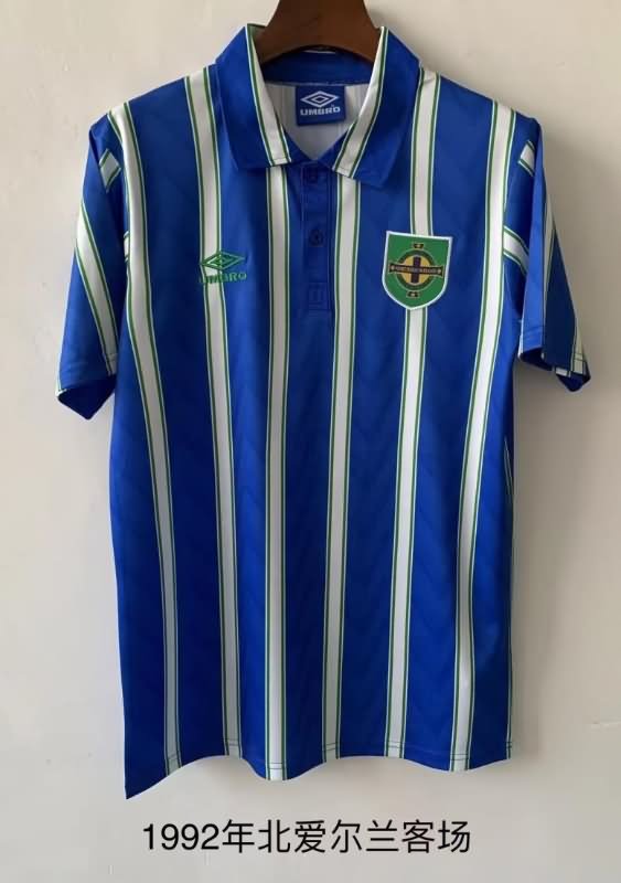 AAA Quality Northern Ireland 1992 Away Retro Soccer Jersey