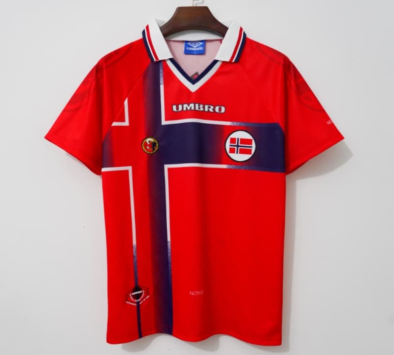 AAA Quality Norway 1997/98 Home Retro Soccer Jersey