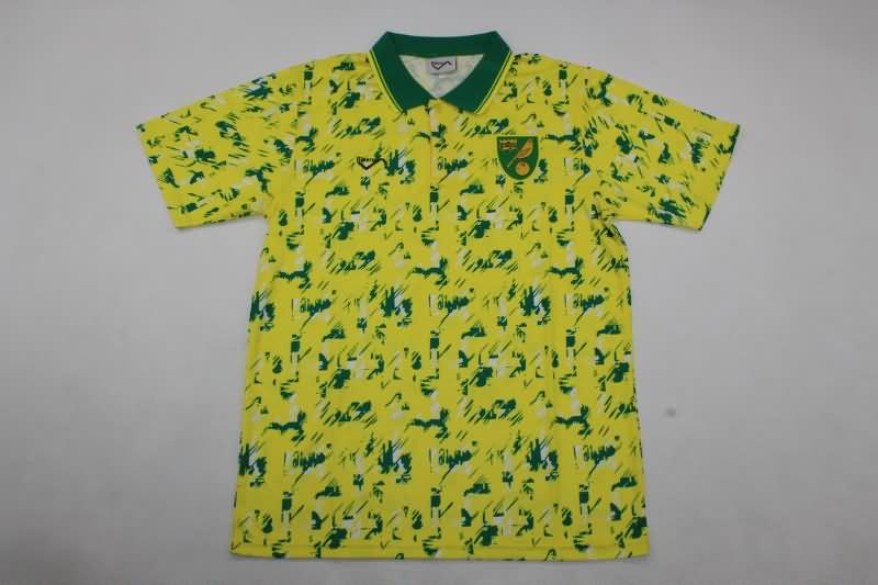 AAA Quality Norwich 1992/94 Home Retro Soccer Jersey