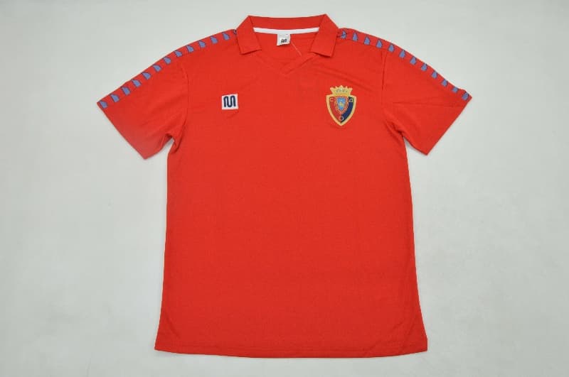 AAA Quality Osasuna 1983/84 Home Retro Soccer Jersey