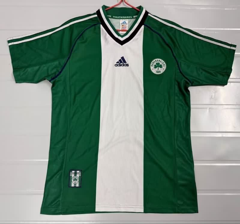 AAA Quality Panathinaikos 1998/99 Home Retro Soccer Jersey