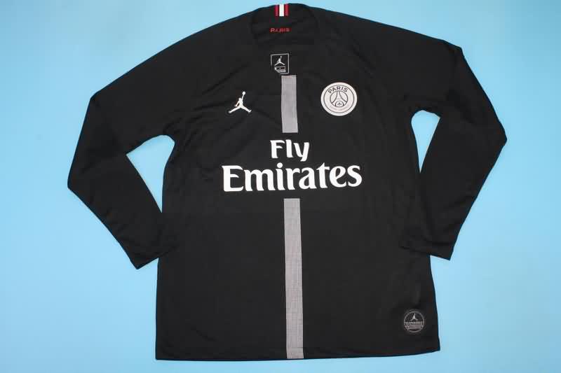 AAA Quality Paris St German 2018/19 AJ Long Black Retro Soccer Jersey