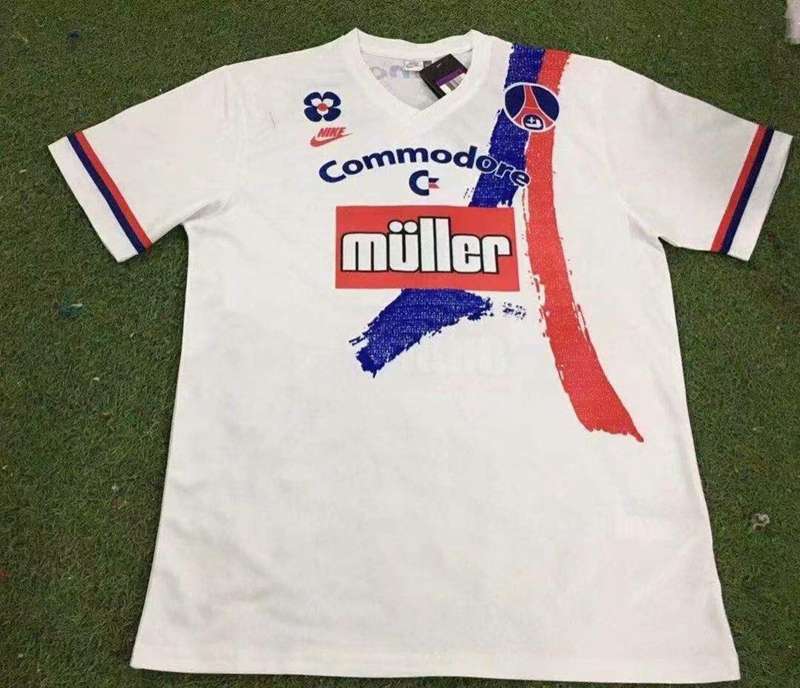 AAA Quality Paris St German 1991/1992 Away Retro Soccer Jersey