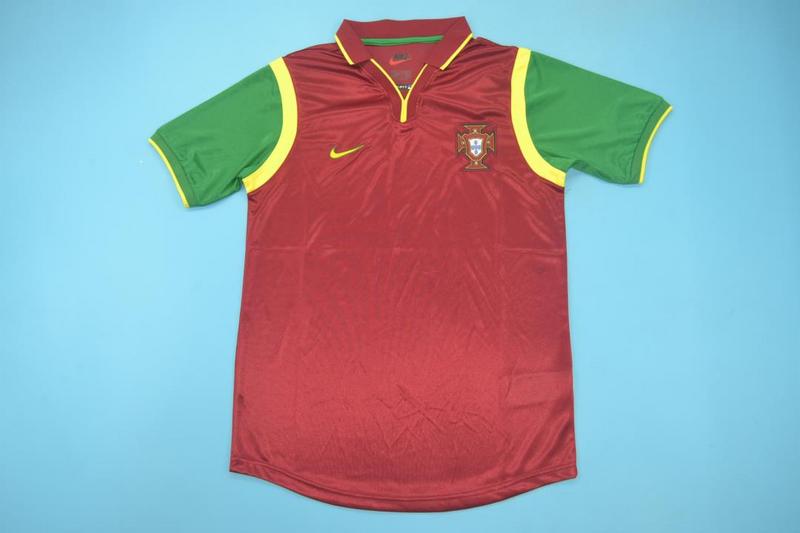 AAA Quality Portugal 1999 Home Retro Soccer Jersey