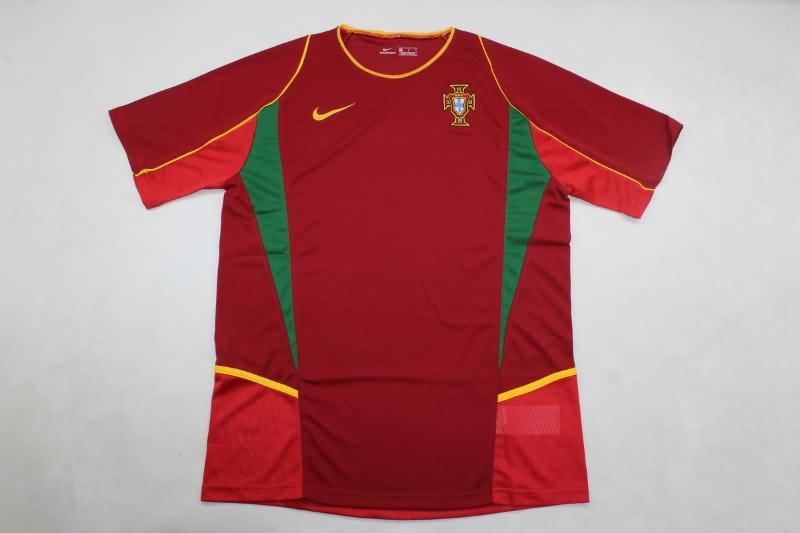 AAA Quality Portugal 2002 Home Retro Soccer Jersey