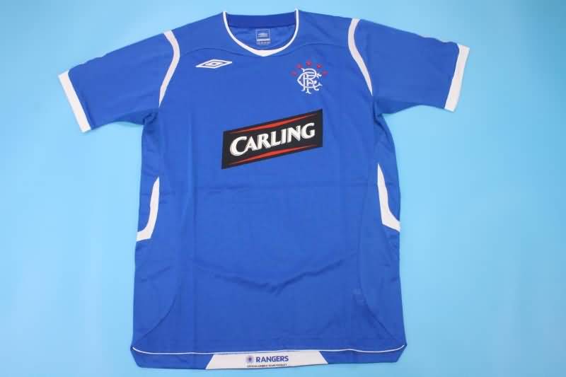 AAA Quality Rangers 2008/09 Home Retro Soccer Jersey