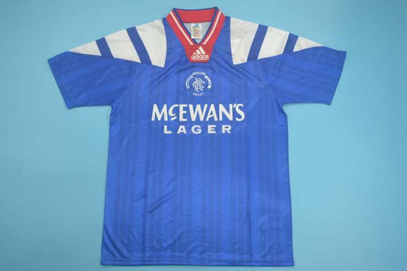 AAA Quality Rangers 1992/94 Home Retro Soccer Jersey
