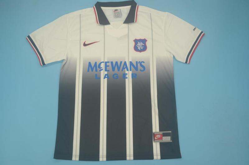 AAA Quality Rangers 1997/99 Away Retro Soccer Jersey