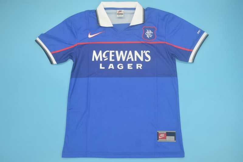 AAA Quality Rangers 1997/99 Home Retro Soccer Jersey