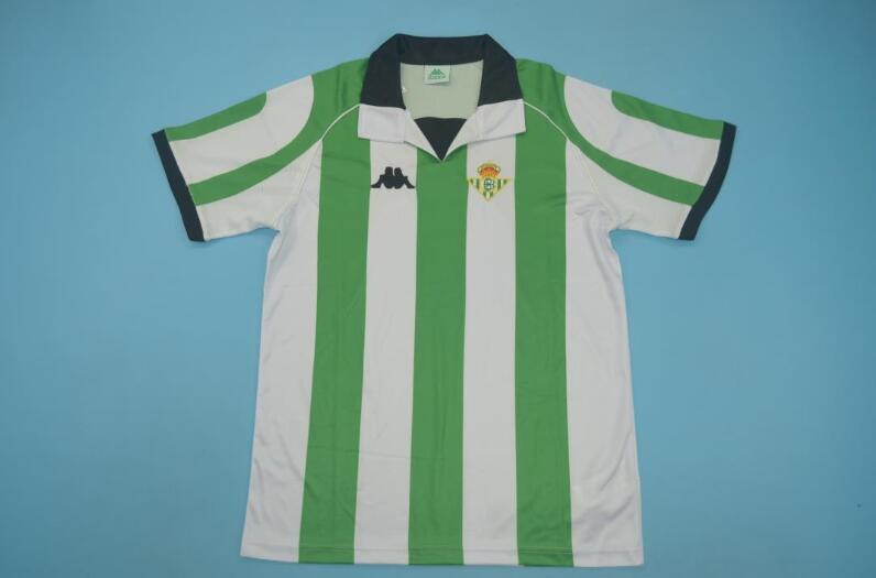AAA Quality Real Betis 1998/99 Home Retro Soccer Jersey