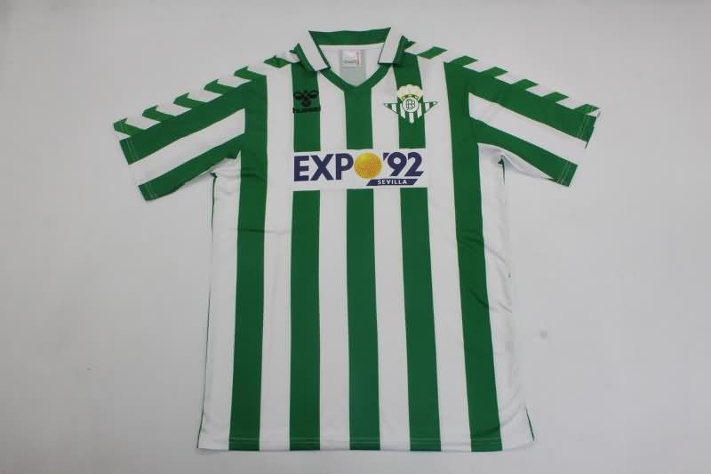 AAA Quality Real Betis 1988/90 Home Retro Soccer Jersey