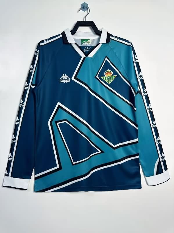 AAA Quality Real Betis 1995/97 Away Long Slevee Retro Soccer Jersey