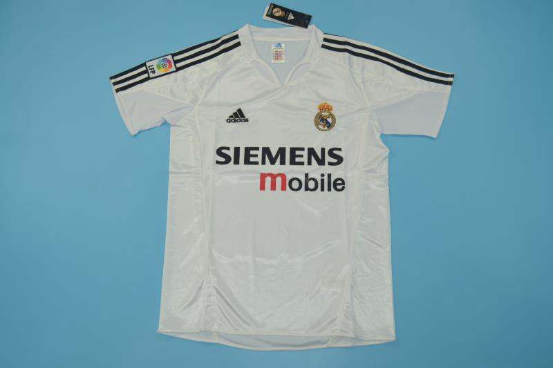 AAA Quality Real Madrid 2004/05 Home Retro Soccer Jersey