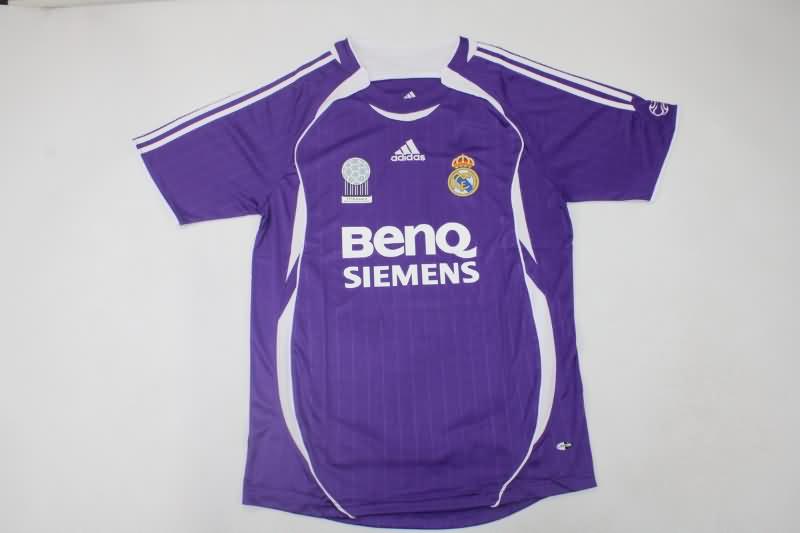 AAA Quality Real Madrid 2006/07 Third Retro Soccer Jersey