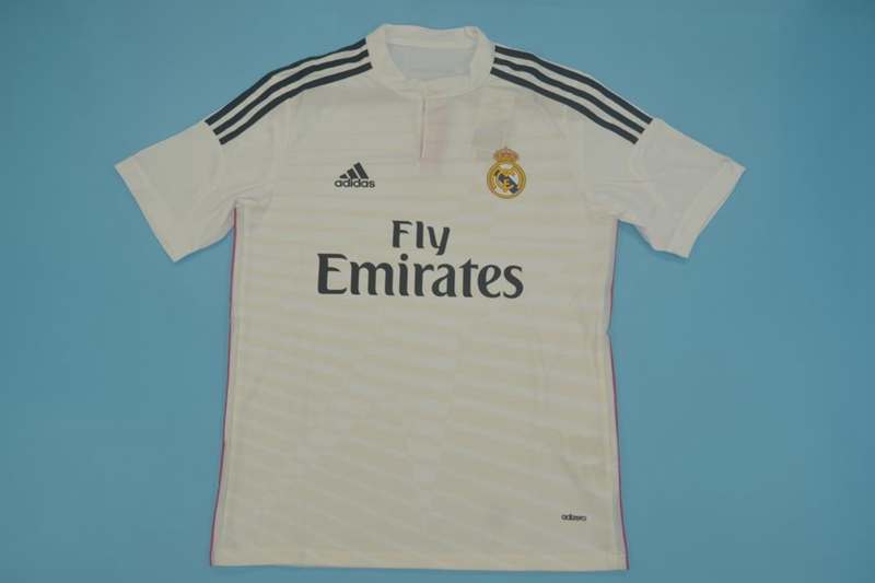 AAA Quality Real Madrid 2014/15 Home Retro Soccer Jersey(Player)