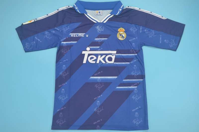 AAA Quality Real Madrid 1994/96 Away Retro Soccer Jersey