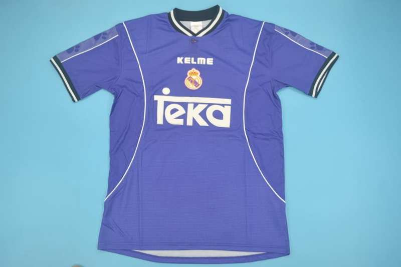 AAA Quality Real Madrid 1997/98 Away Retro Soccer Jersey