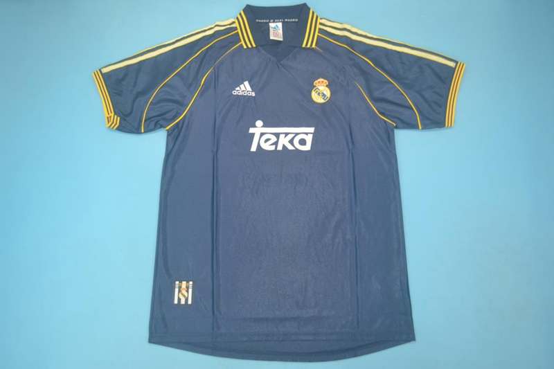 AAA Quality Real Madrid 1998/99 Away Retro Soccer Jersey