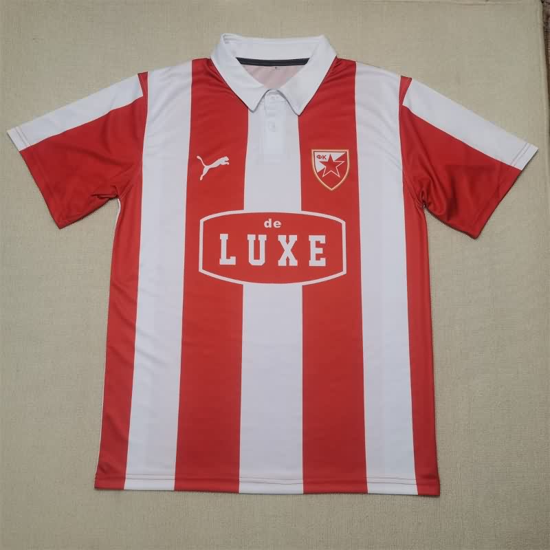 AAA Quality Red Star Belgrade 1983/84 Home Retro Soccer Jersey