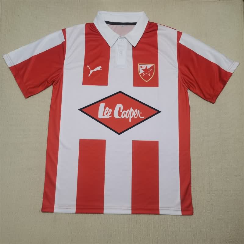 AAA Quality Red Star Belgrade 1984/85 Home Retro Soccer Jersey