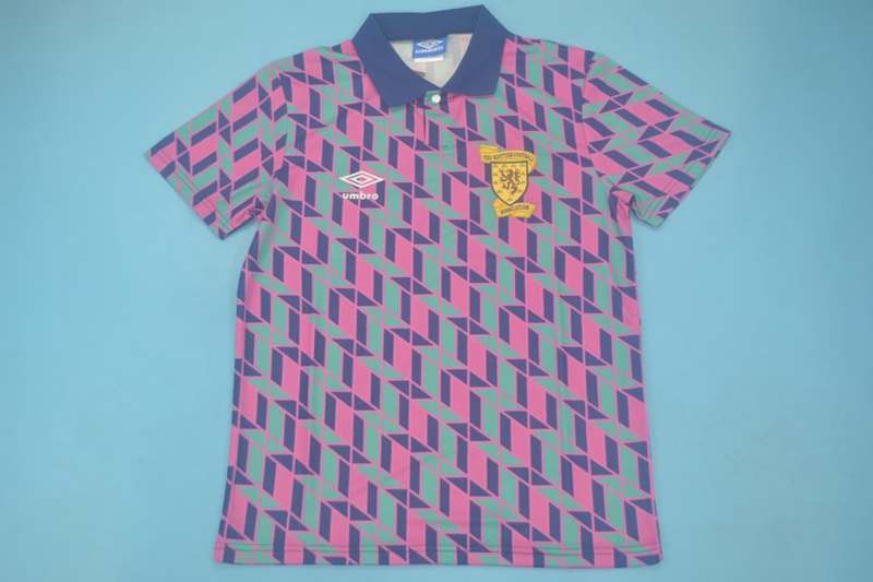 AAA Quality Scotland 1990 Away Retro Soccer Jersey