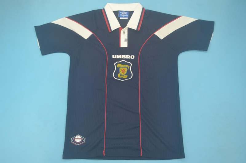 AAA Quality Scotland 1996/98 Home Retro Soccer Jersey