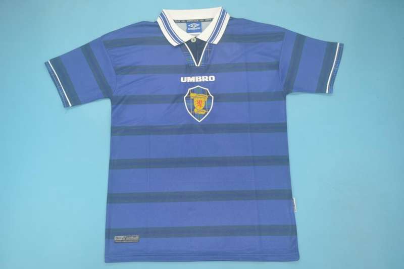 AAA Quality 1998/00 Scotland Retro Home Soccer Jersey