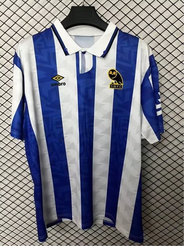 AAA Quality Sheffield Wednesday 1991/93 Home Retro Soccer Jersey
