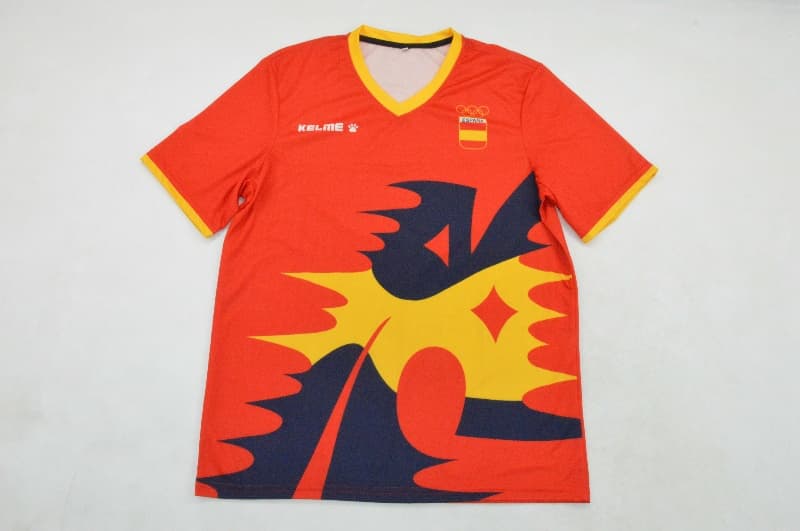 AAA Quality Spain 1992 Home Olympia Retro Soccer Jersey