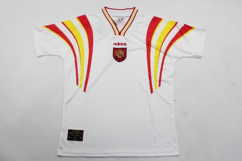 AAA Quality Spain 1996 Away Retro Soccer Jersey