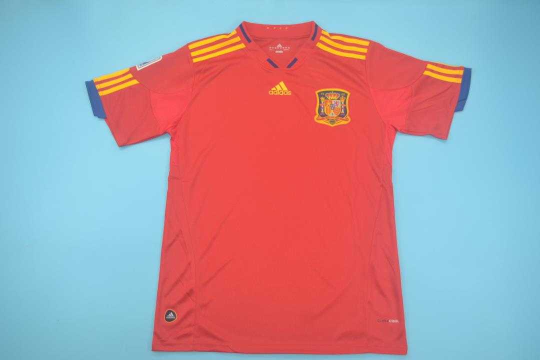 AAA Quality Spain 2010 Home Retro Soccer Jersey